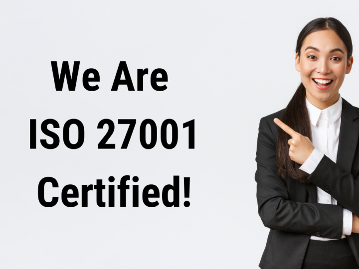 最新消息！NetGain Systems通过了ISO 27001认证！